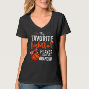 T-shirt Mes Joueurs préférés M'Appelent Grandma Basketball