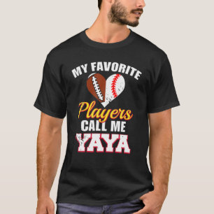 T-shirt Mes Joueurs Préférés M'Appelent Yaya Football Base