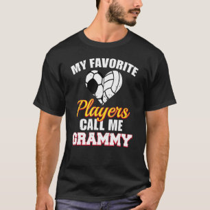 T-shirt Mes Joueurs préférés m'appellent Grammy Soccer Vol