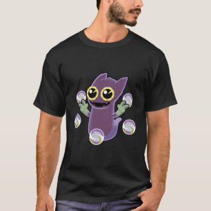 T-shirt Mes monstres chantants Ghazt Blue Small