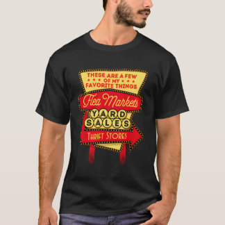 T-shirt Mes Objets Préférés Friperie Puces De Mars