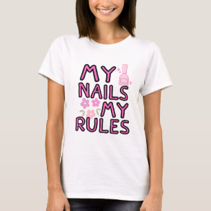T-shirt Mes Ongles Mes Règles – Style Empouvoiré
