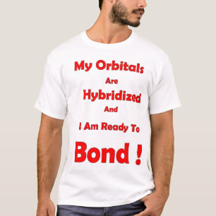 T-shirt Mes orbitales sont hybridées et je suis prêt à