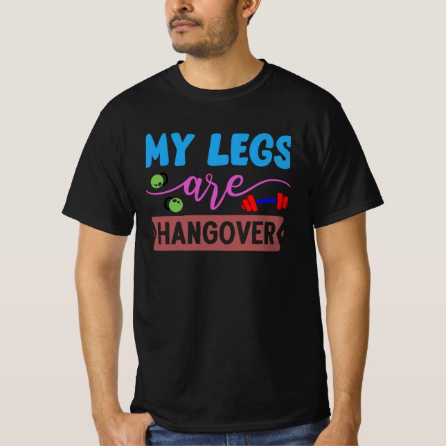 T-shirt Mes pattes sont passées (Devant)