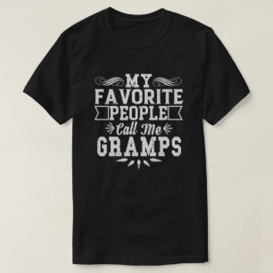 T-shirt Mes personnes préférées m'appellent fête des pères