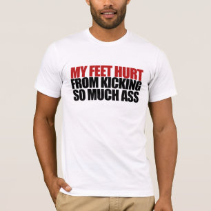 T-shirt Mes pieds me font mal