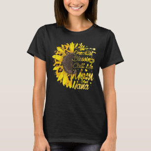 T-shirt Mes Plus Grandes Bénédictions M'Appelent Maman Et
