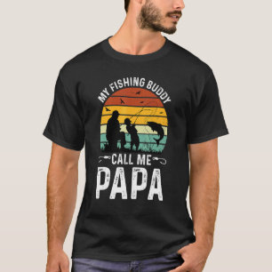 T-shirt Mes Potes de Pêche M'appellent Papa Vêtements