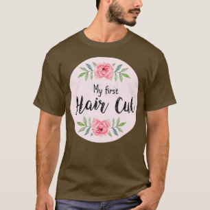T-shirt Mes premiers cheveux coupés Mains Milestone Concep