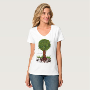 T-shirt mes racines fonctionnent profondément