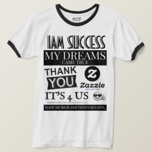 T-SHIRT MES RÊVES SE SONT RÉALISÉS