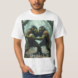 T-shirt Mes Trolls De Balle Jouent Au Rugby