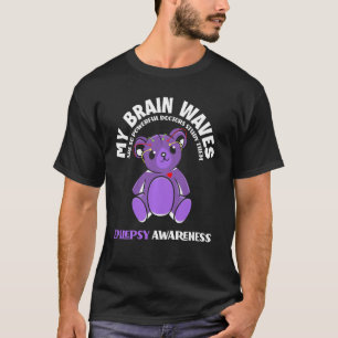 T-shirt Mes Vagues De Cerveau Sont Si Puissantes Epilepsie