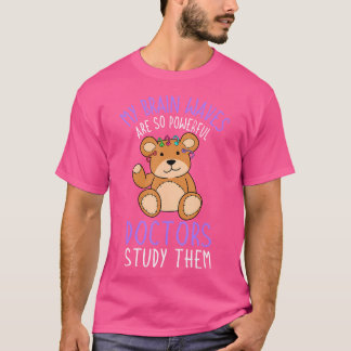 T-shirt Mes Vagues De Cerveau Sont Si Puissantes Que Les M