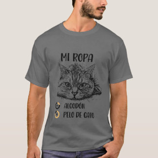 T-shirt MES VÊTEMENTS 20COTON 80CHAT HAI cadeau