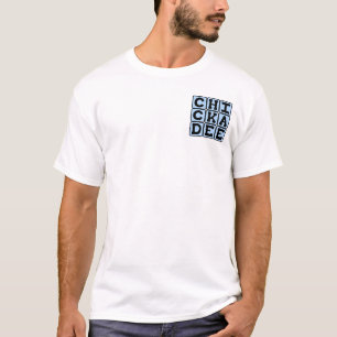 T-shirt Mésange à tête noire, oiseau nord-américain