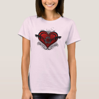 T-shirt Mesdames Coeur Recyclé