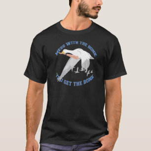 T-shirt Mess Avec Le Miel Vous Obtenez Le Bonk