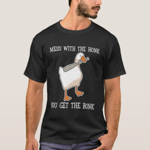 T-shirt Mess Avec Le Miel Vous Obtenez Le Bonk - Drôle Dit