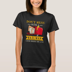 T-shirt Mess Mailman Mailman Postman