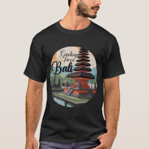T-shirt Message du signe Bali