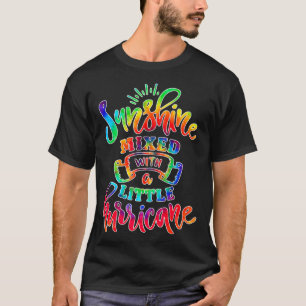 T-shirt Message Positif Drôle Ensoleillé Mêlé De Petit H