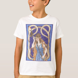 T-shirt Messagère d'Athéna observée par hibou