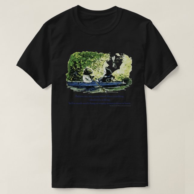 T-shirt Messagerie sur les bateaux (Design devant)