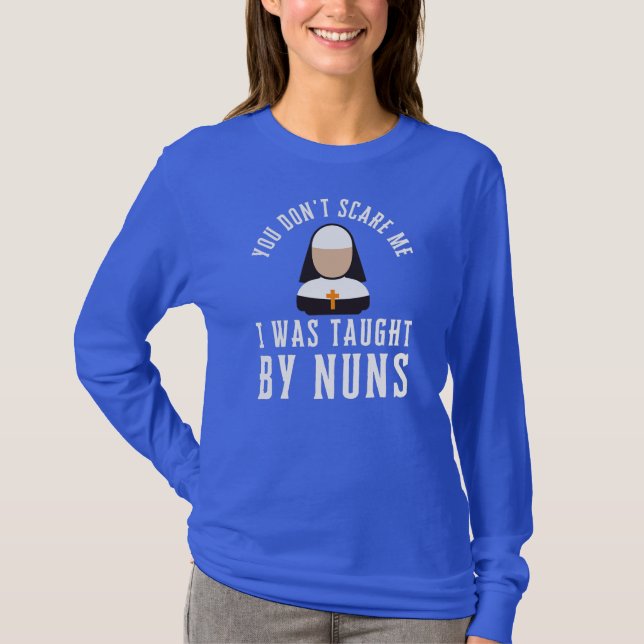T-shirt Messe De L'Église Catholique Nun Et Chrétienne (Devant)