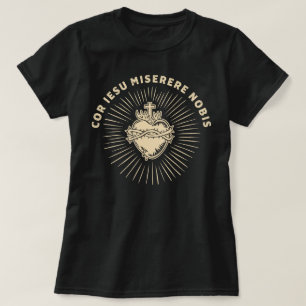 T-shirt Messe latine catholique Sacré-Coeur de Jésus