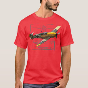 T-shirt Messerschmitt BF 109 Allemand 2ÈME GUERRE MONDIALE