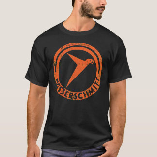 T-shirt Messerschmitt German Aircraft Vintage Logo WW2  Es