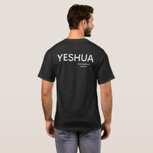 T-shirt Messianique Yeshua Il Est Ma Paix Unisexe Sombre
