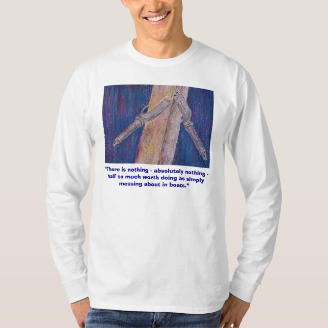 T-shirt Messin environ dans des bateaux (Devant)