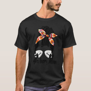 T-shirt Messy Bun Lunettes de soleil Cheveux Bandana Arche