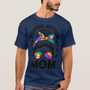 T-shirt Messy Bun Lunettes de soleil Cheveux Maman Sensibi