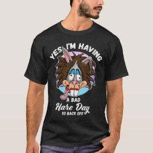 T-shirt Messy Hair Donu2019t Soins Mauvais Cheveux Jour