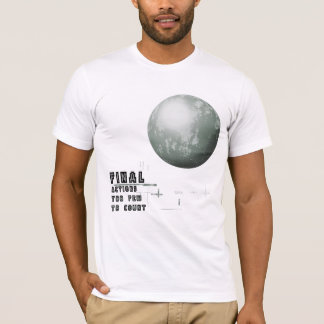 T-shirt Mesures finales un trop petit nombre de compter