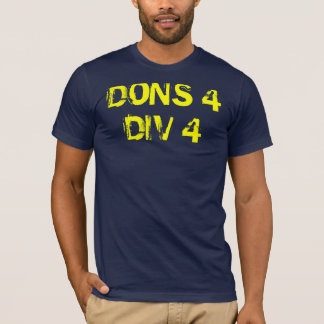 T-SHIRT MET 4 DIVISIONS 4