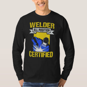 T-shirt Métal Artiste Soudeur de mème Tous les postes Cert