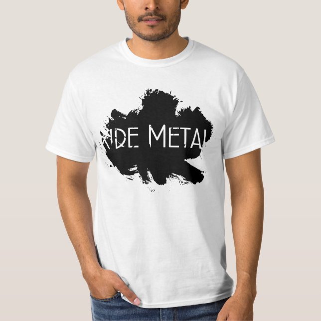 T-shirt Métal de tour (Devant)