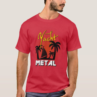 T-shirt Métal de yacht