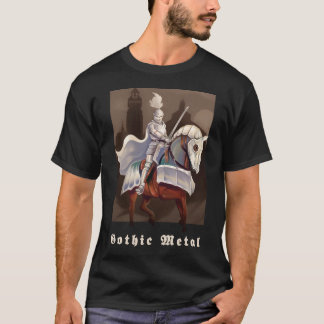 T-shirt Métal gothique