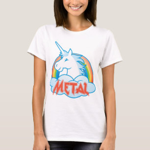 T-shirt métal-licorne