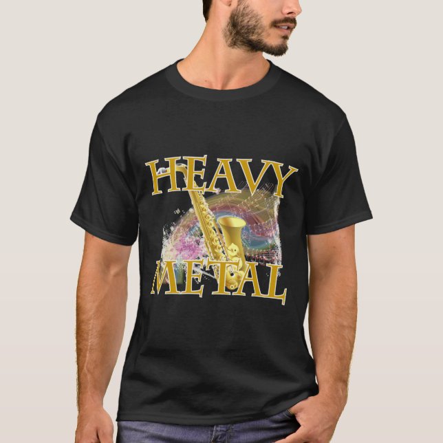 T-SHIRT MÉTAL LOURD (Devant)