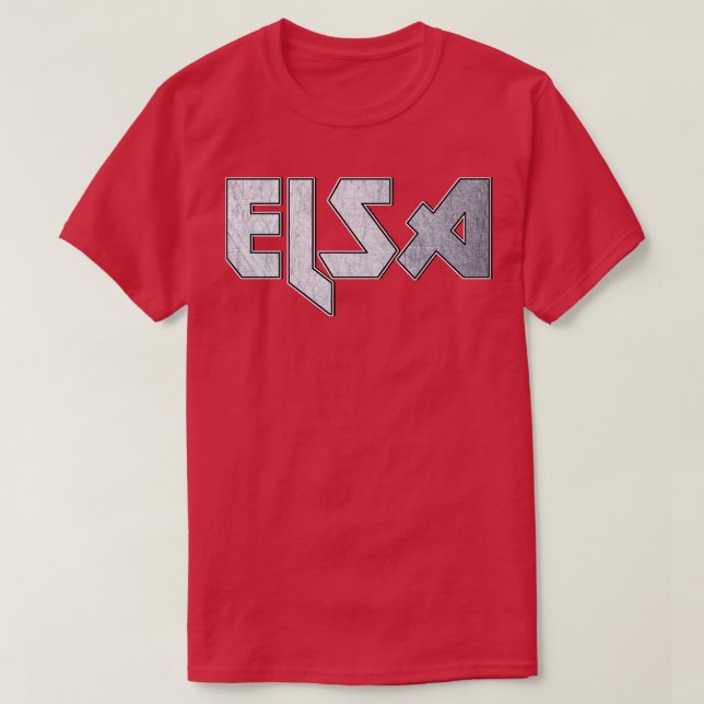T-shirt Métal lourd Elsa (Design devant)