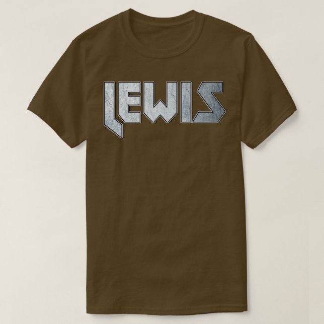 T-shirt Métal lourd Lewis (Design devant)