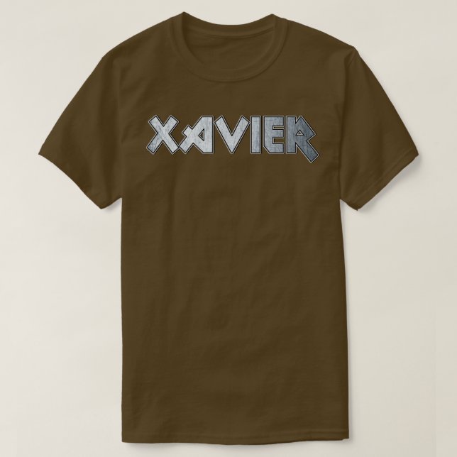 T-shirt Métal lourd Xavier (Design devant)