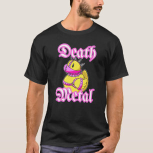 T-shirt Métal Métal Ventilateur Cute Rocker Rubber Bain de