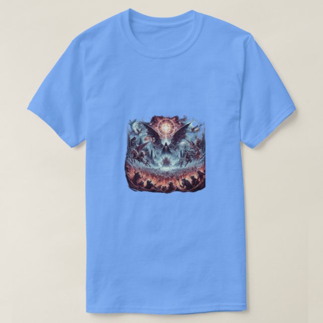 T-shirt métal mort sur champ de bataille infernal  (Design devant)